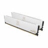 TEAMGROUP T-Create Expert Overclocking 10L DDR5 64GB Kit (2 x 32GB) 6000MHz (PC5-48000) CL34 Intel XMP 3.0 & AMD Expo Compatible Desktop Memory Module Ram White - CTCWD564G6000HC34BDC01